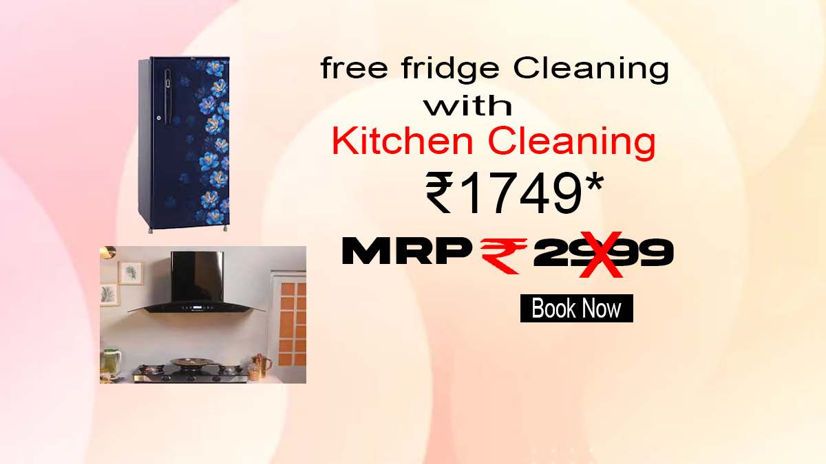 Free fridge cleaning with